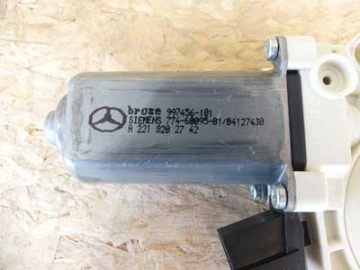 Mercedes Door Window Motor, Front Left A2218202742 W221 07-13 S350 S400 S550 S600 S63 S656